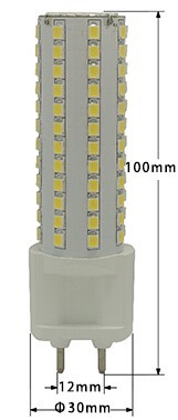 85 - luz da espiga de milho do diodo emissor de luz de 265V 10W 1000LM G12 para substituir a lâmpada de 70W/150W CDMT 0